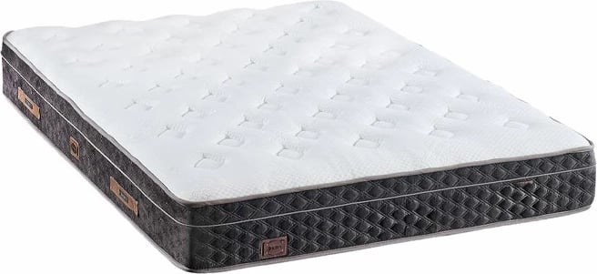 Dyshek IASIS, 160x200cm, i bardhë-antracit, 200x160x30