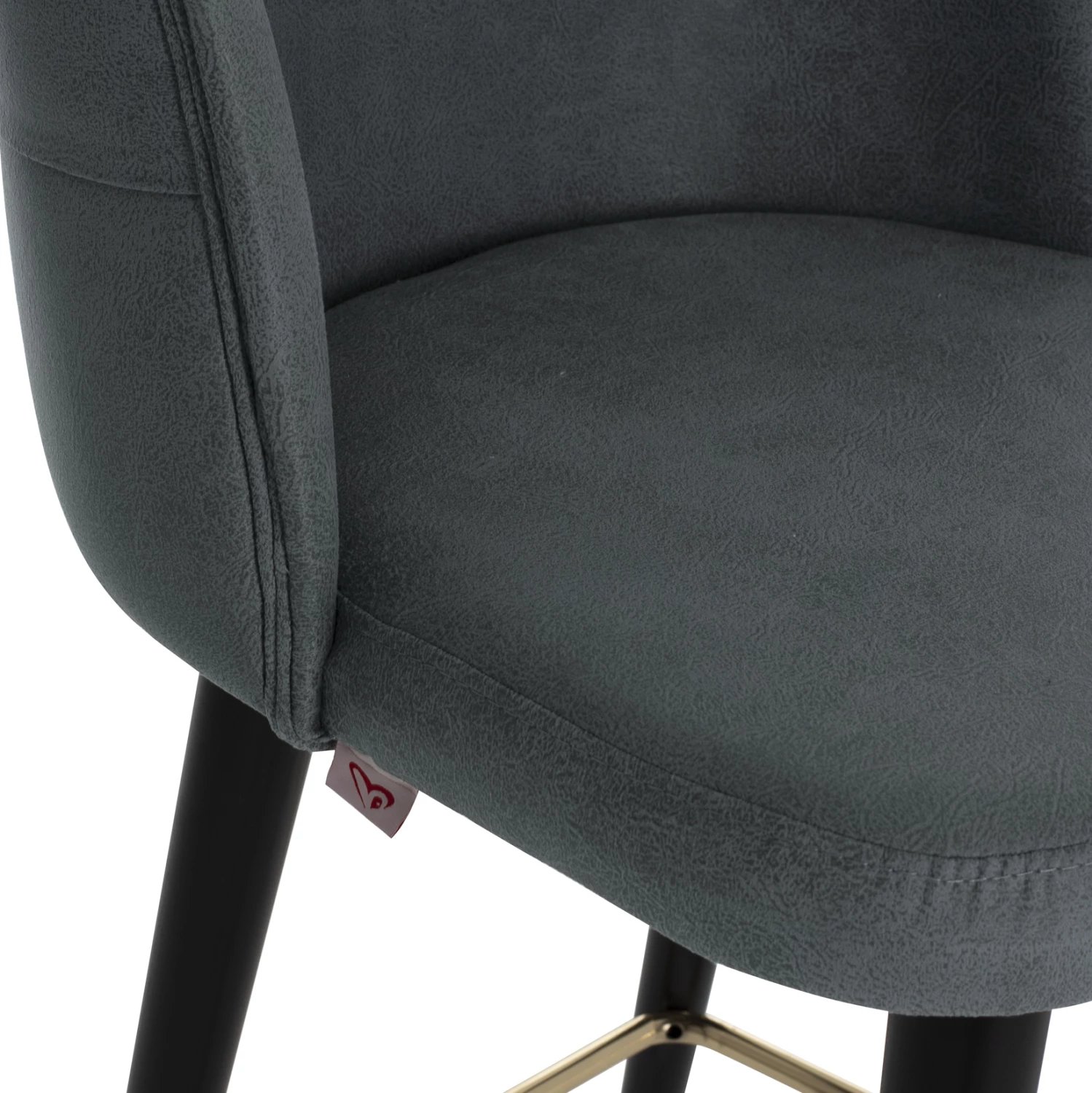 Karrige për bar profesionale MARCELLO FH9280.20, ngjyrë gri, dru, 50x58x100H cm