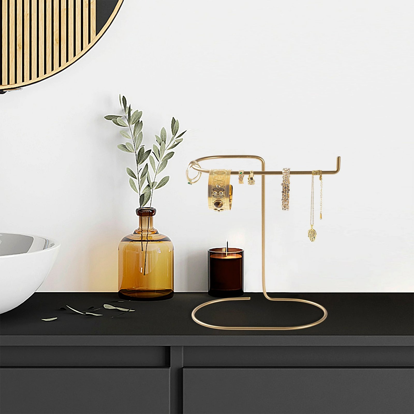 Organizues për stoli, dizajn Aberto, TK-002, ngjyrë ari