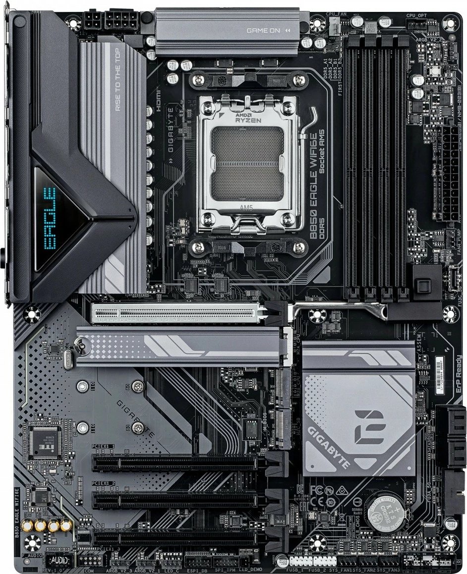 Pllakë amë Gigabyte B850 EAGLE WIFI6E, Socket AM5, ATX, Wi-Fi 6E