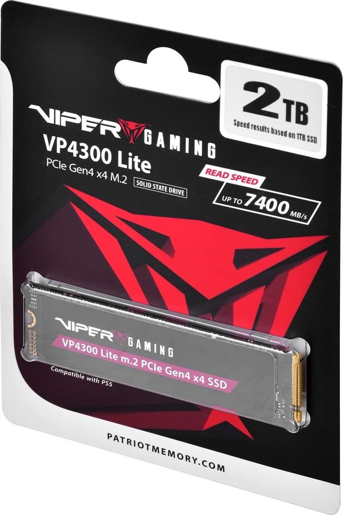 Patriot Viper VP4300 Lite - SSD - 2 TB - gaming - PCIe 4.0 x4 (NVMe)