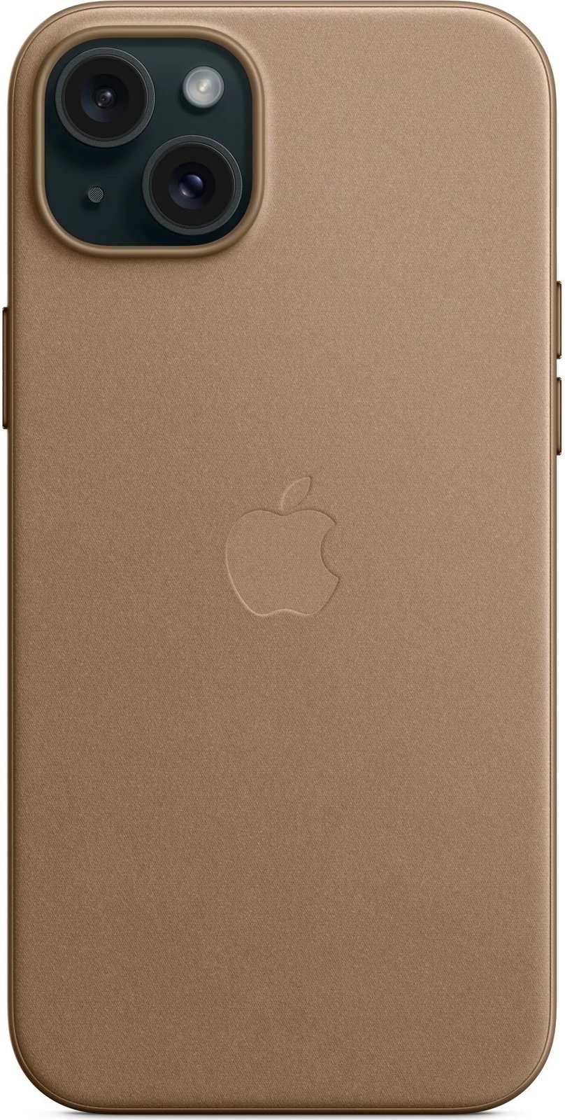 Mbështjellës Apple FineWoven për iPhone 15 Plus, taupe