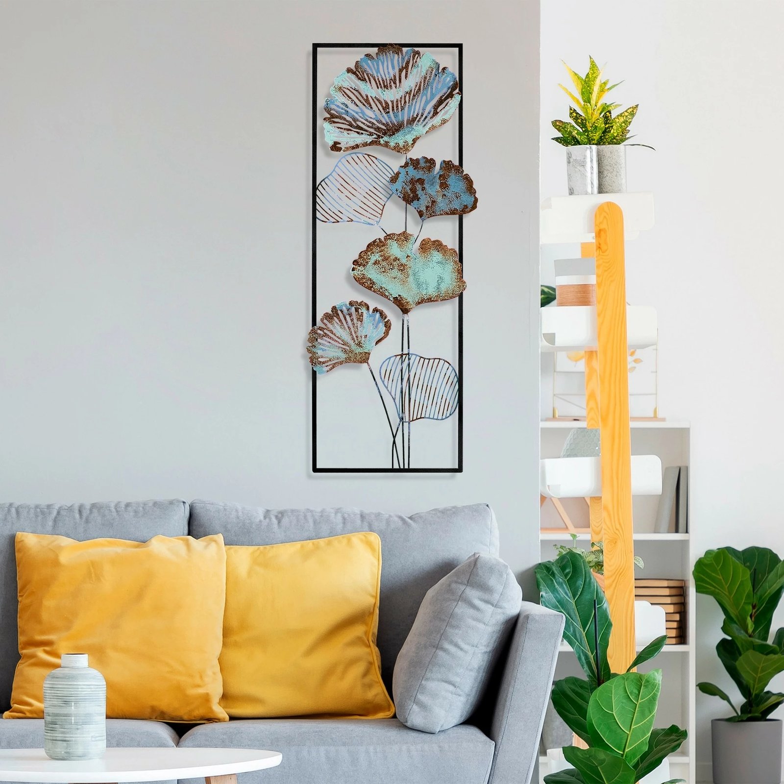 Aksesor dekorativ metalik për mur Wallity, Fig 3