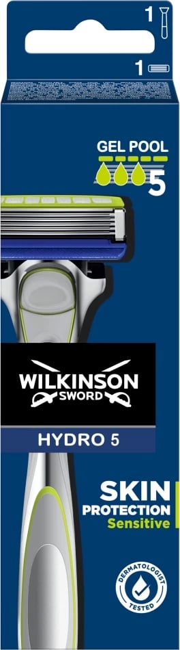 Brisk për meshkuj Wilkinson Hydro 5 Skin Protection Sensitive, 1 copë