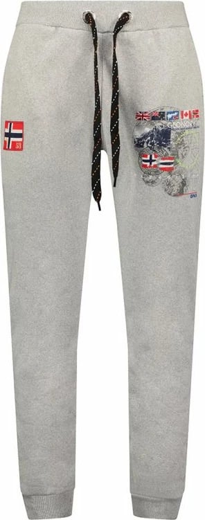 Pantallona për meshkuj Geographical Norway, të hirtë