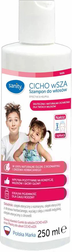 Shampon për fëmijë Sanity CICHO wSZA unisex 250ml