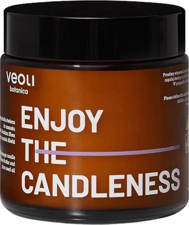 Qiri masazhi për femra Veoli Botanica Enjoy The Candleness, 100ml Qiri masazhi për femra Veoli Botanica Enjoy The Candleness, 100ml