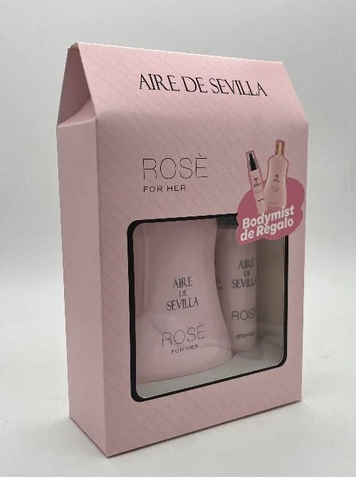 Eau de Toilette set Instituto Español Aire de Sevilla Rosé për femra 100ml + Body Mist 50ml