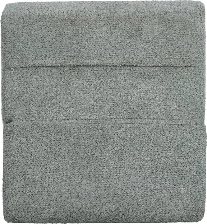 Fotel-krevat Ferderina, material stof, ngjyrë gri e çelët, 66x102x73cm