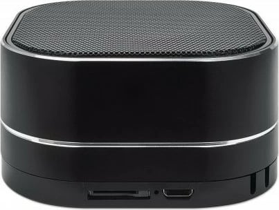Altoparlant Bluetooth MANHATTAN Sound Science Metallic LED, Bluetooth 5.0, mikrofon, FM radio, MicroSD, zi