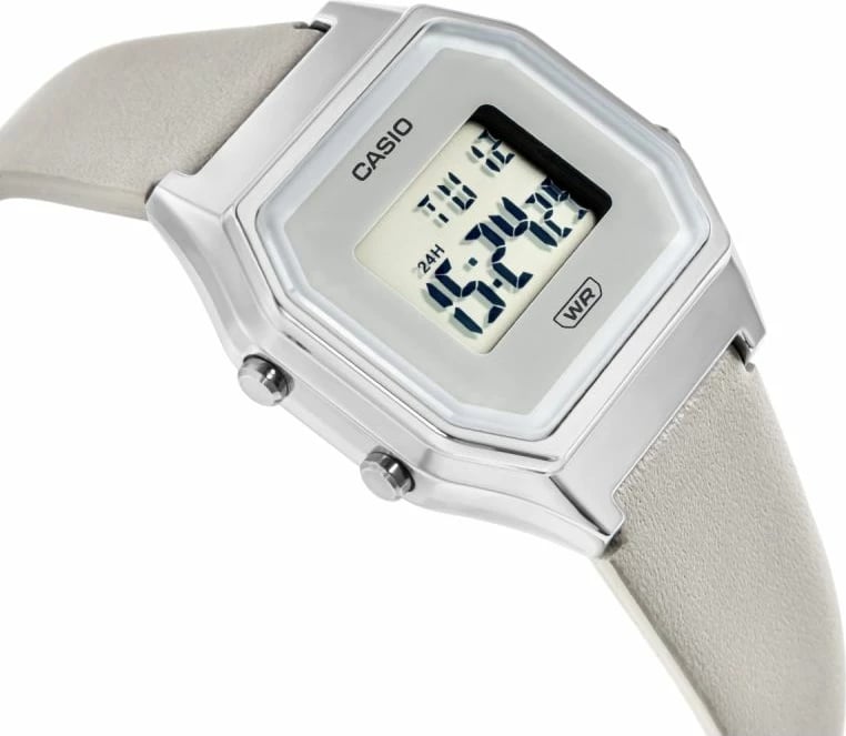 Orë dore për femra Casio, gri