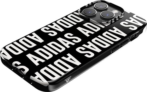 Mbështjellës Adidas OR Snap Case Logo për iPhone 14 Pro 6.1", zi