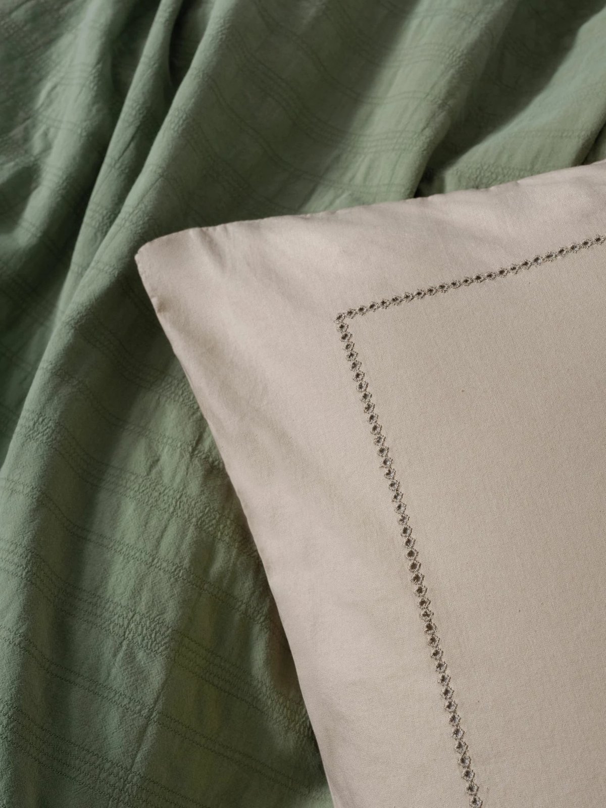 Set Double Pique, ngjyrë e gjelbër, L'essentiel, Vilo