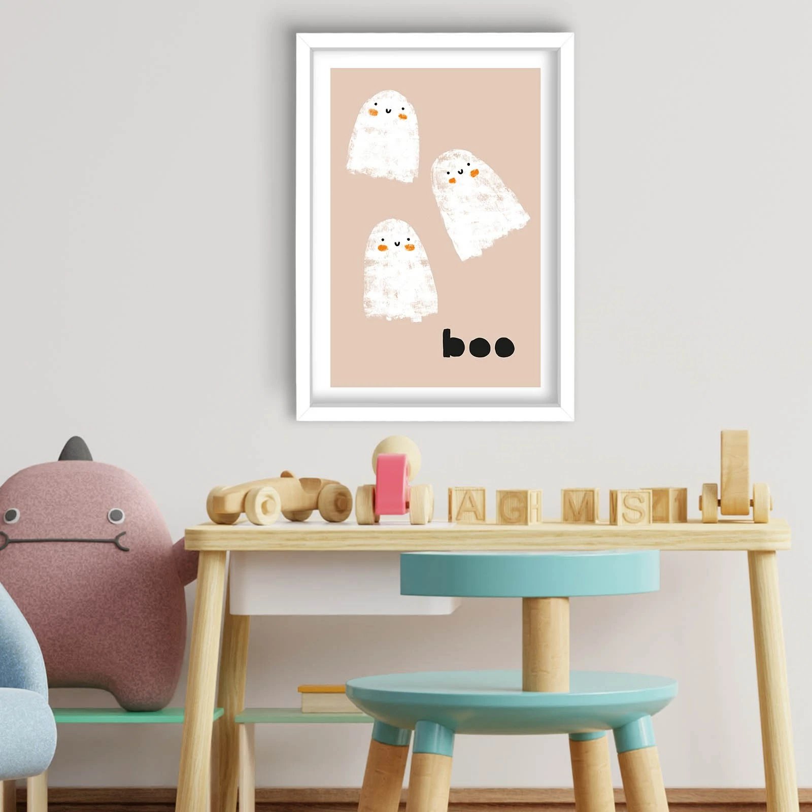 Pikturë dekorative me kornizë MDF, Wallity, 3853BCT-010, 38x53cm