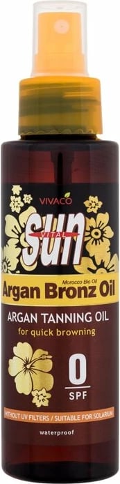 Vaj për nxirje trupit Vivaco Sun Argan Bronz Oil 100ml