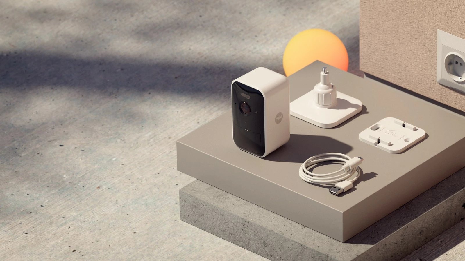 Kamerë e jashtme inteligjente YALE HOME SV-OC-1A-W, wireless, Full HD 1080p, e bardhë Kamerë e jashtme inteligjente YALE HOME SV-OC-1A-W, wireless, Full HD 1080p, e bardhë