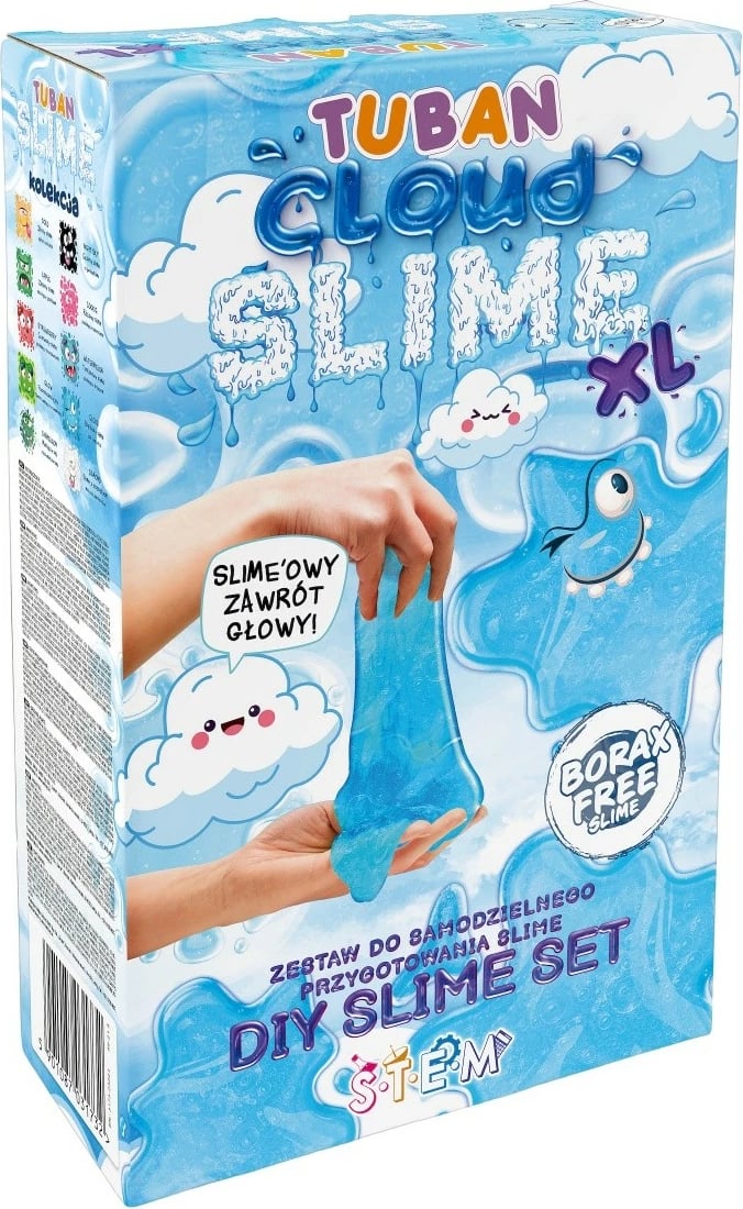 Set modelimi slime Cloud XL TUBAN, TU3173, azure
