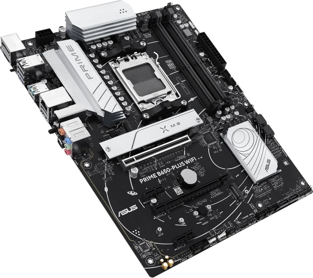 Pllakë amë ASUS PRIME B650-PLUS WIFI, Socket AM5, ATX, Wi-Fi 6E, e zezë