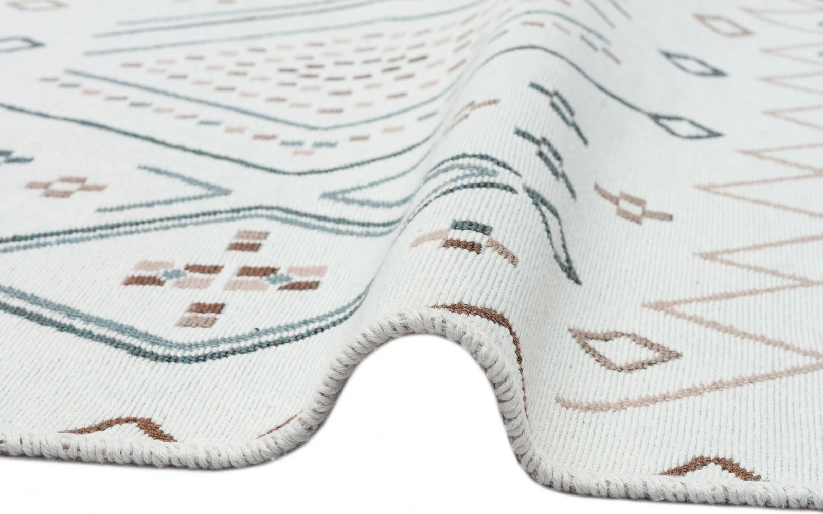 Qilim, ngjyrë bezhë dhe blu, 160x230cm, Conceptum Hypnose, Ar 05