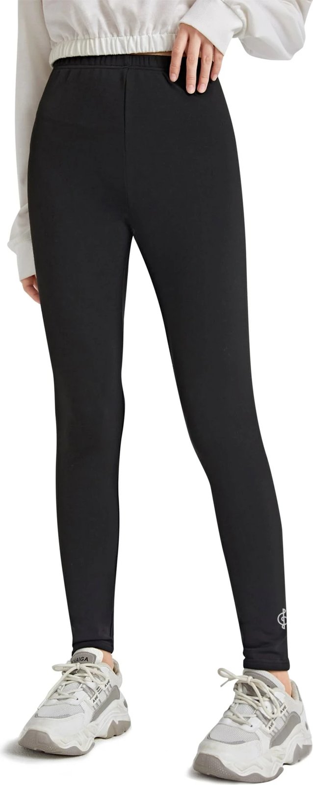 Leggins të zi Jumeon, 230-000324002