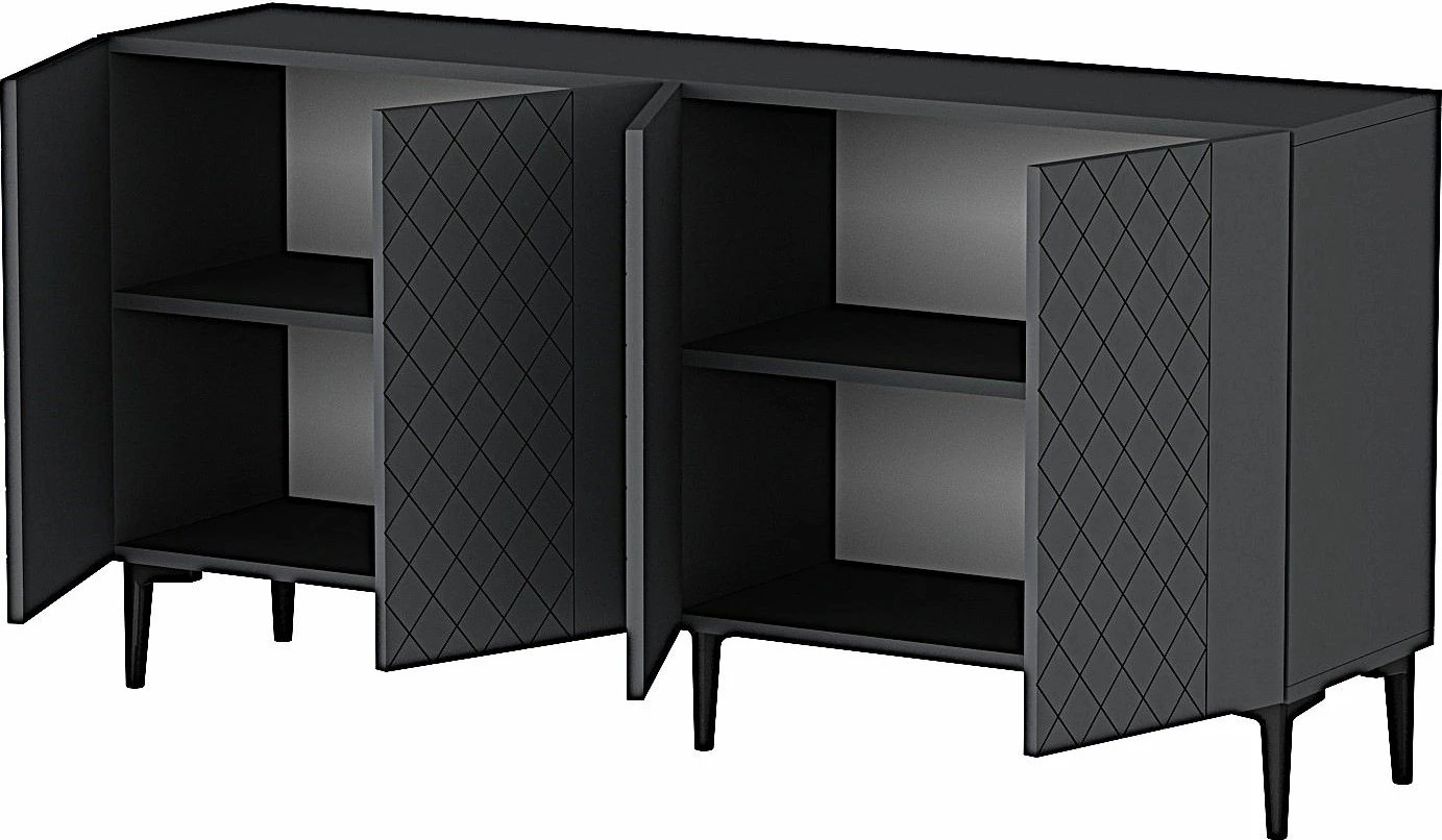 Konsolë Skye Decor, Resso 150, antracit