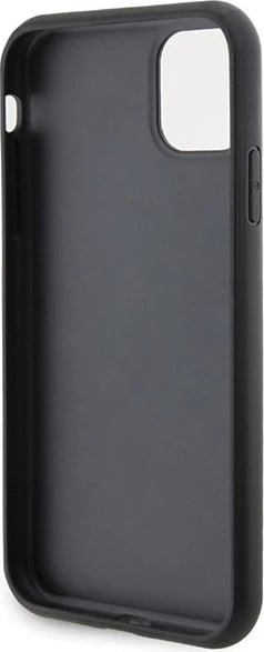Mbështjellës Karl Lagerfeld Quilted K Pattern për iPhone 11/XR, i zi