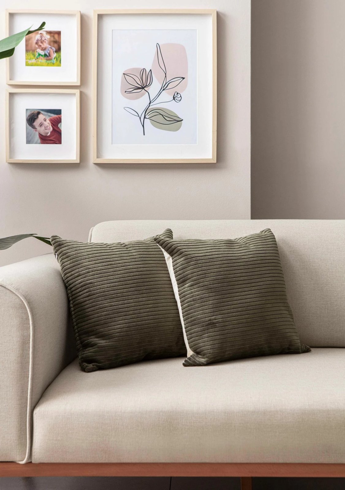 Set mbulesash për jastëkë (2 copë), ngjyrë e gjelbër, Evila Originals, 2030