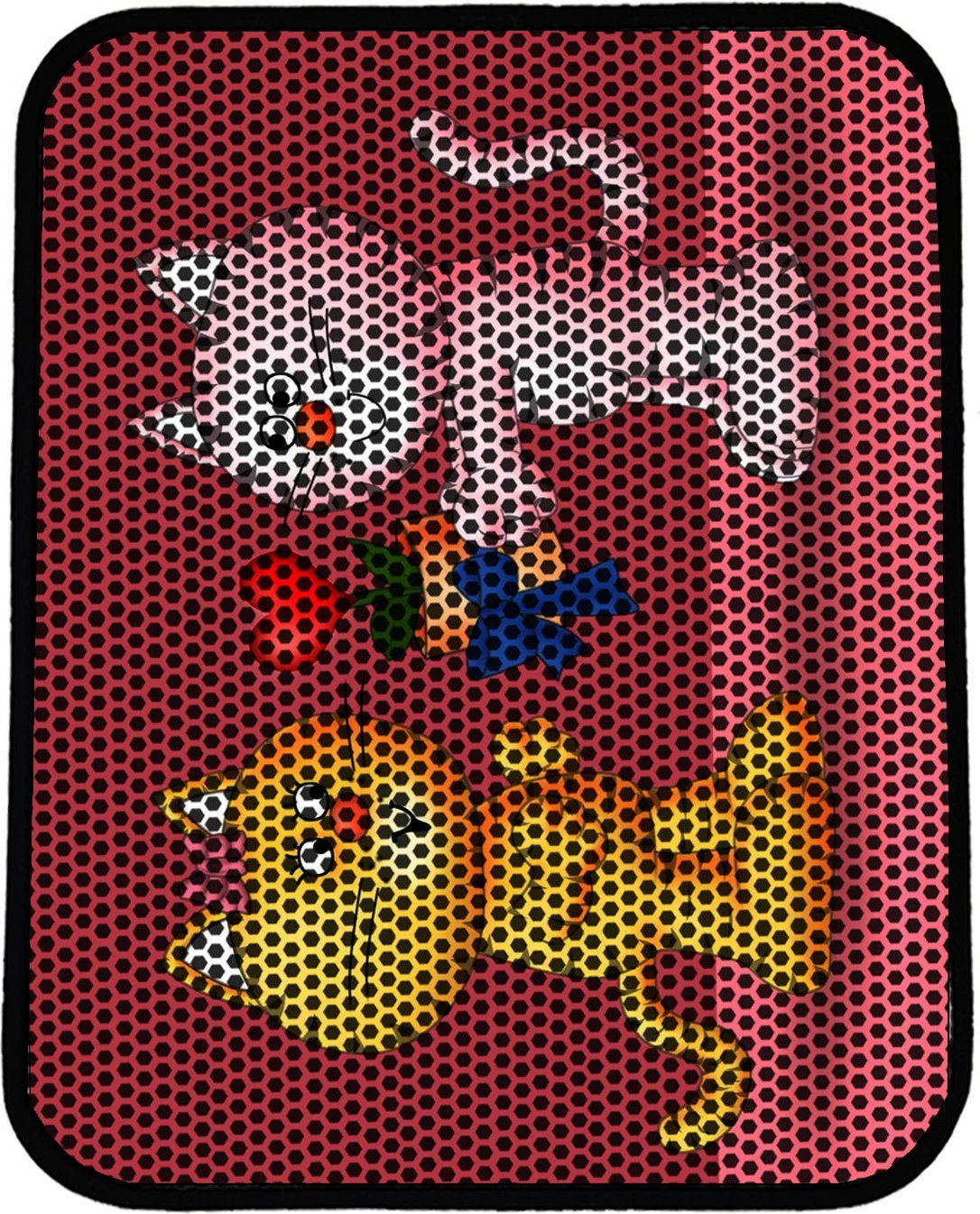 Tapet për rërë mace, shumëngjyrësh, Nrszn0151