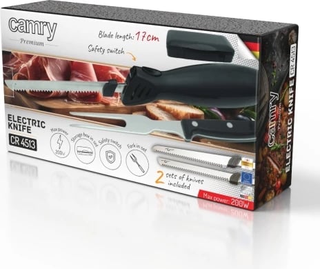 Thikë elektrike, Adler, CR 4513, 200 W max, 2 sete thikash