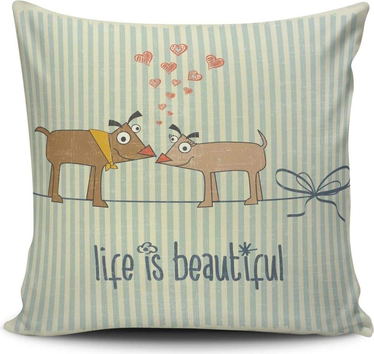 Jastëk Aberto Design, NKRLNT-339, shumëngjyrësh, 43x43cm