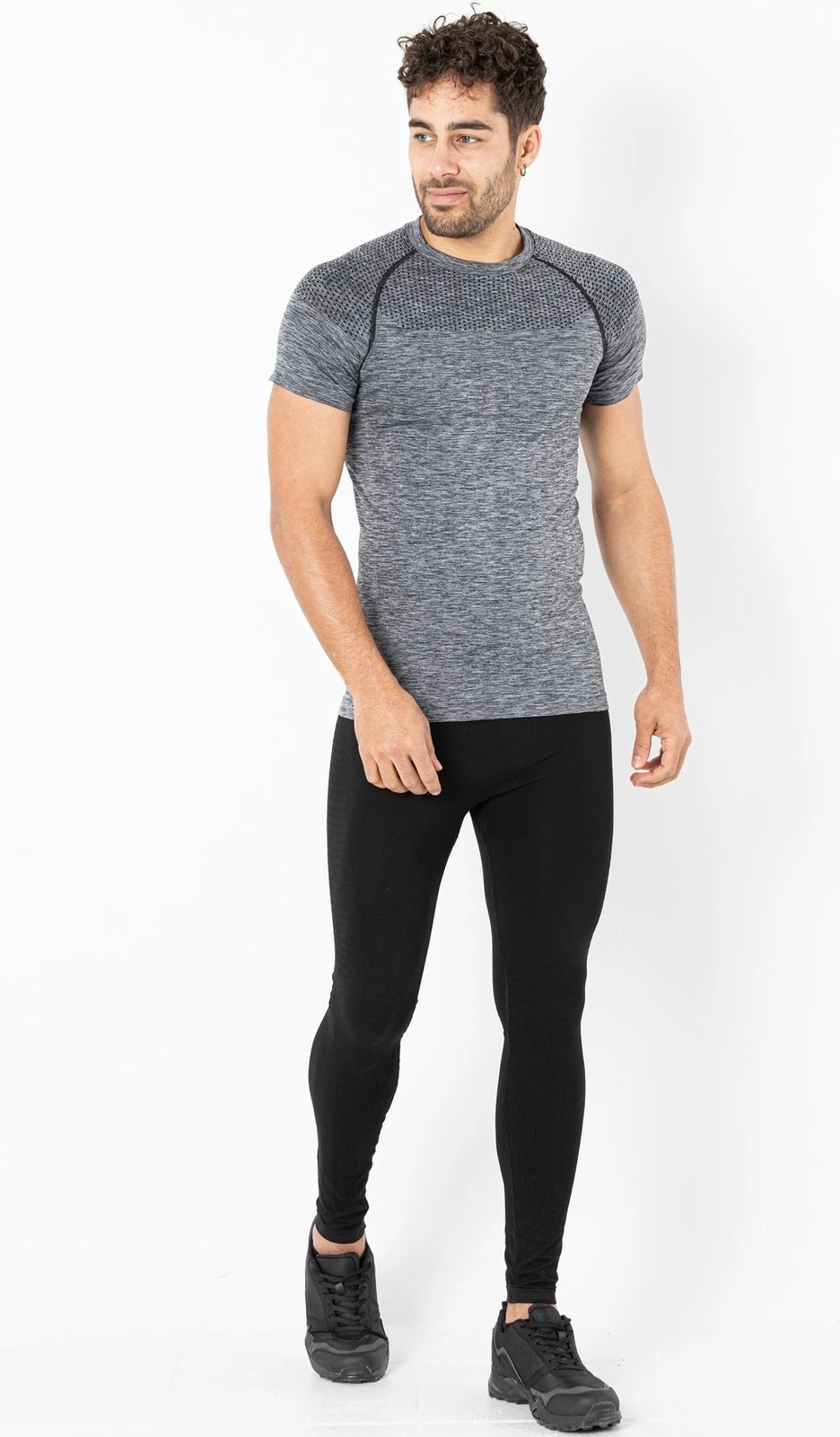 Bluzë sportive për meshkuj, gri, Jumeon, 001-001353003