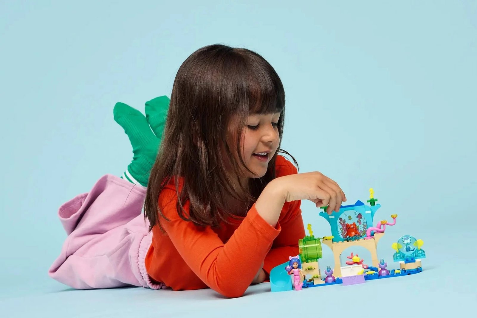 Set LEGO Gabby’s Dollhouse Mermaid Gabby's Aquarium Adventure 11204, 103 pjesë