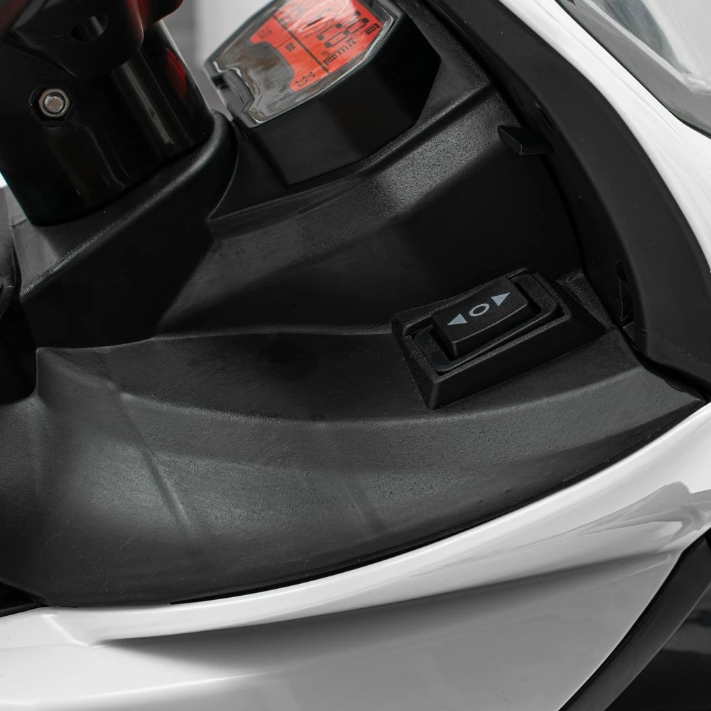 Motoçikletë elektrike për fëmijë, Baby Mix Supersport, e bardhë