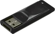 Pendrive Verbatim Slider 64GB, USB 2.0, e zezë