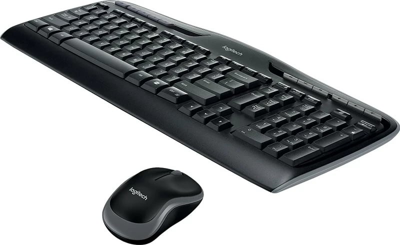 Set tastierë dhe maus Logitech MK330, wireless, QWERTY, full-size, maus optik