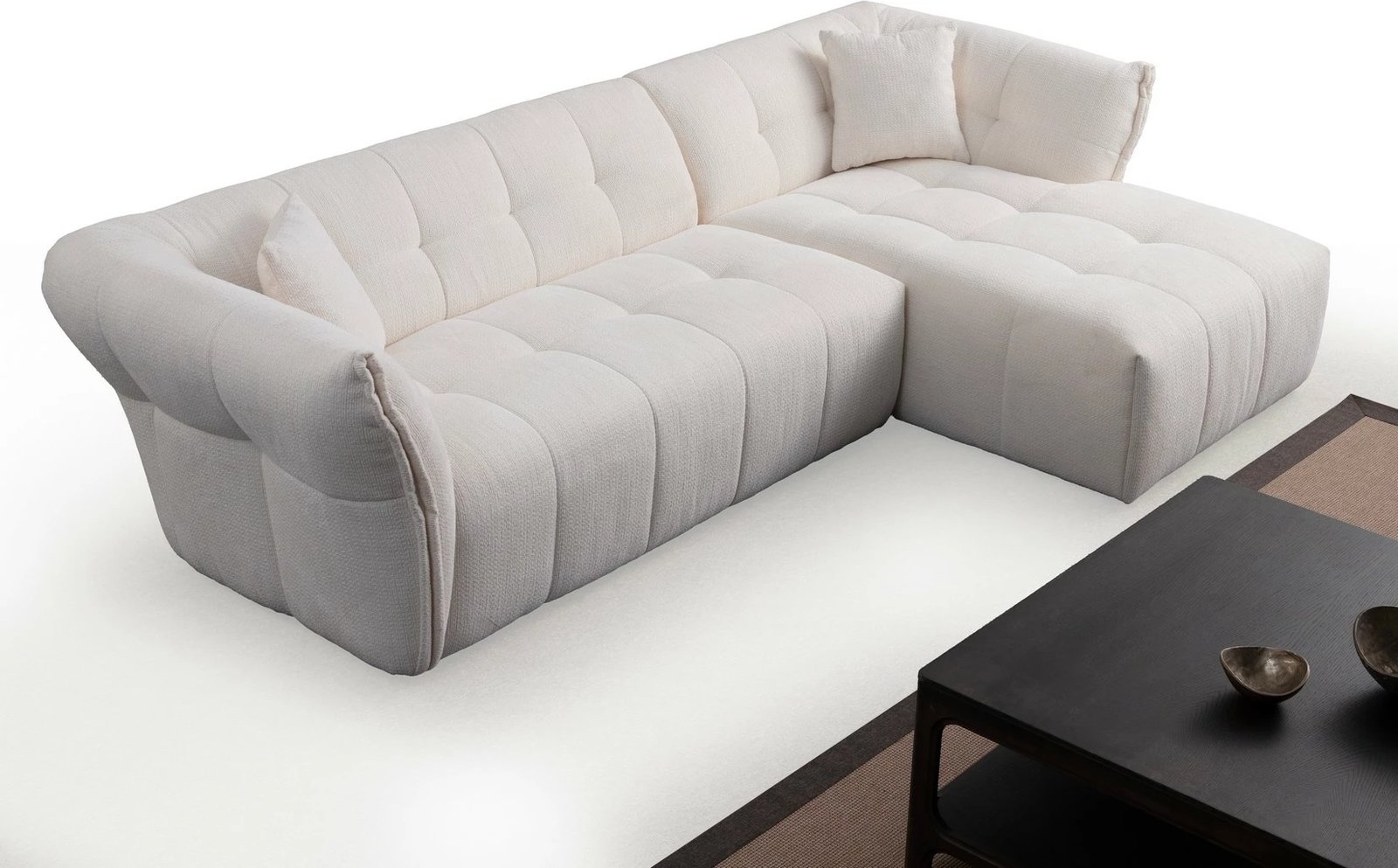 Këndare Boxer, e bardhë, 2 pjesë