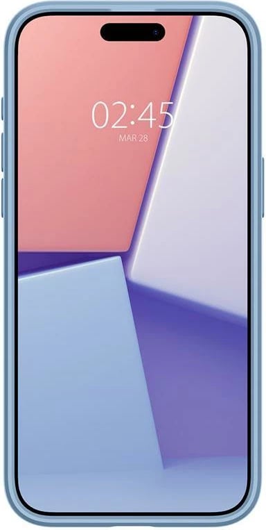 Mbështjellës Spigen Ultra Hybrid për iPhone 15 Pro Max, Kaltër e lehtë