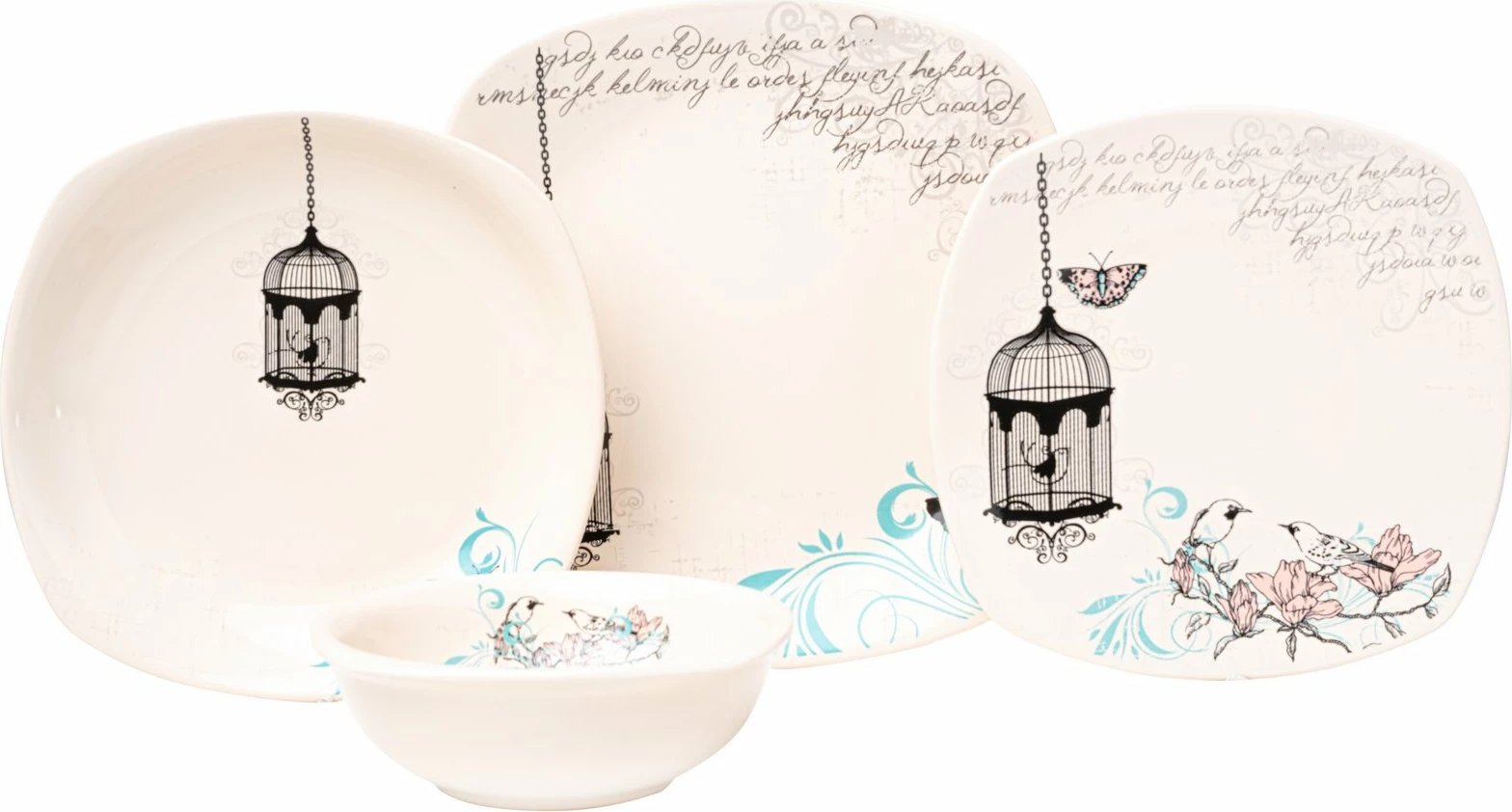 Set enësh darke qeramike (24 copë), Hermia Concept, TY001024F030A5191000AET600