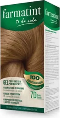 Ngjyrë flokësh FARMATINT Permanent Color Gel 7D Dark Blonde 150ml unisex