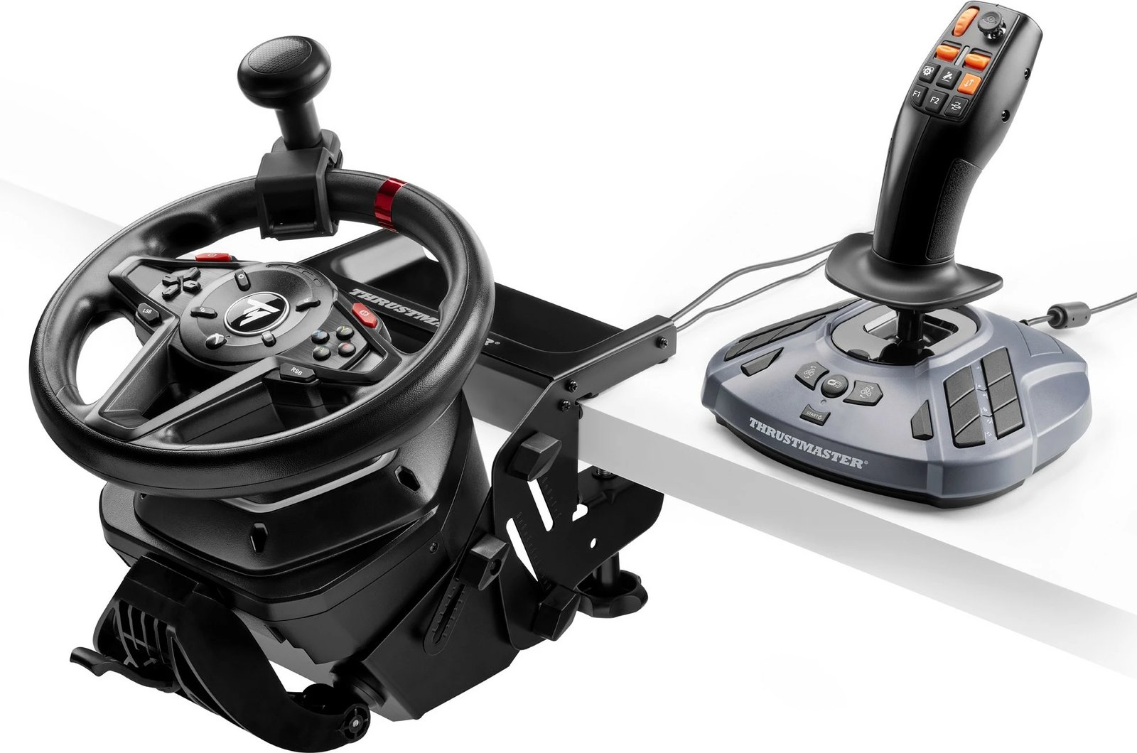 Joystick Thrustmaster SIMTASK Farming Stick, USB, gri