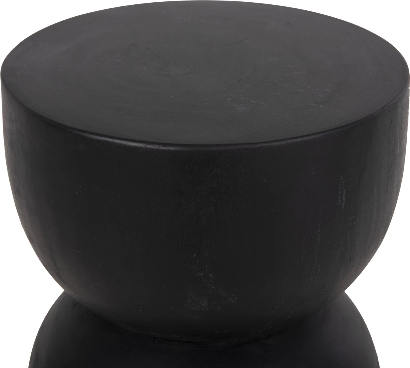 Karrige për bar, dru Suar, ngjyrë e zezë, FH9753.02, Φ35x45H cm