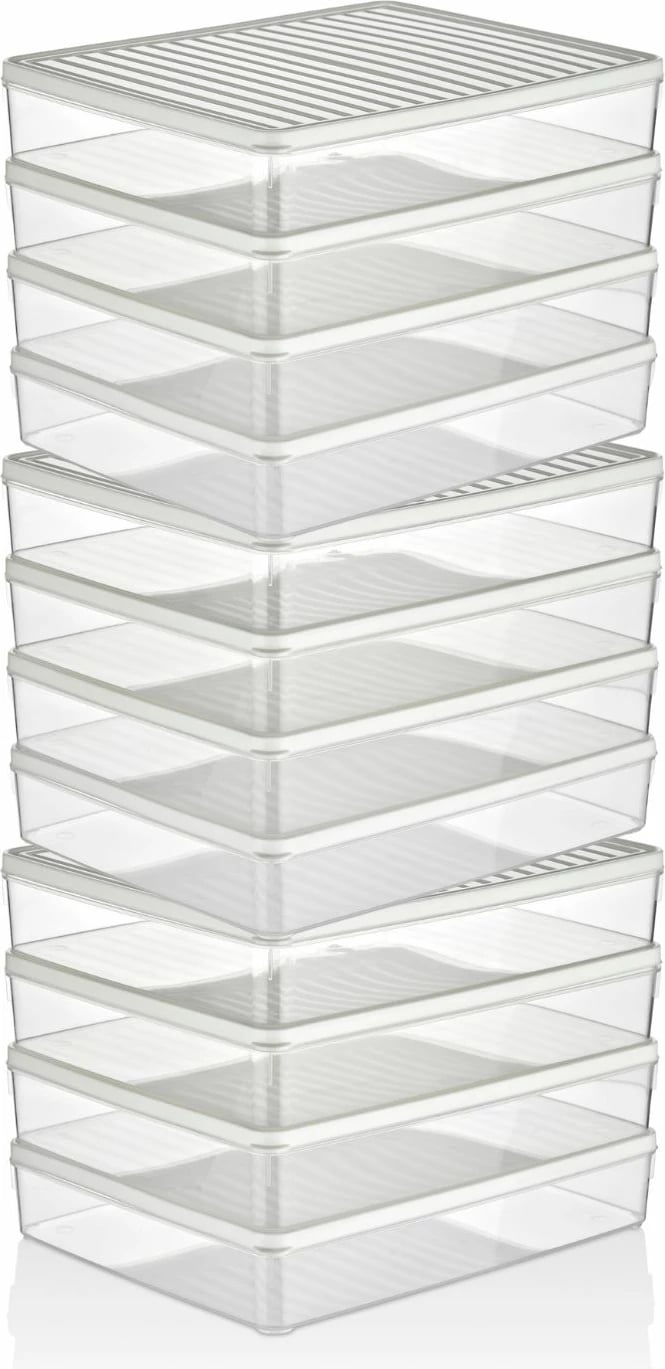 Set kuti për organizim (12 copë), Hermia, VITABOX 12'LI-BEYAZ 2,8LT