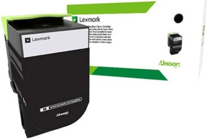 Toner, Lexmark 802HKE kapacitet i lartë Unison 2400-4400 faqe, i zi
