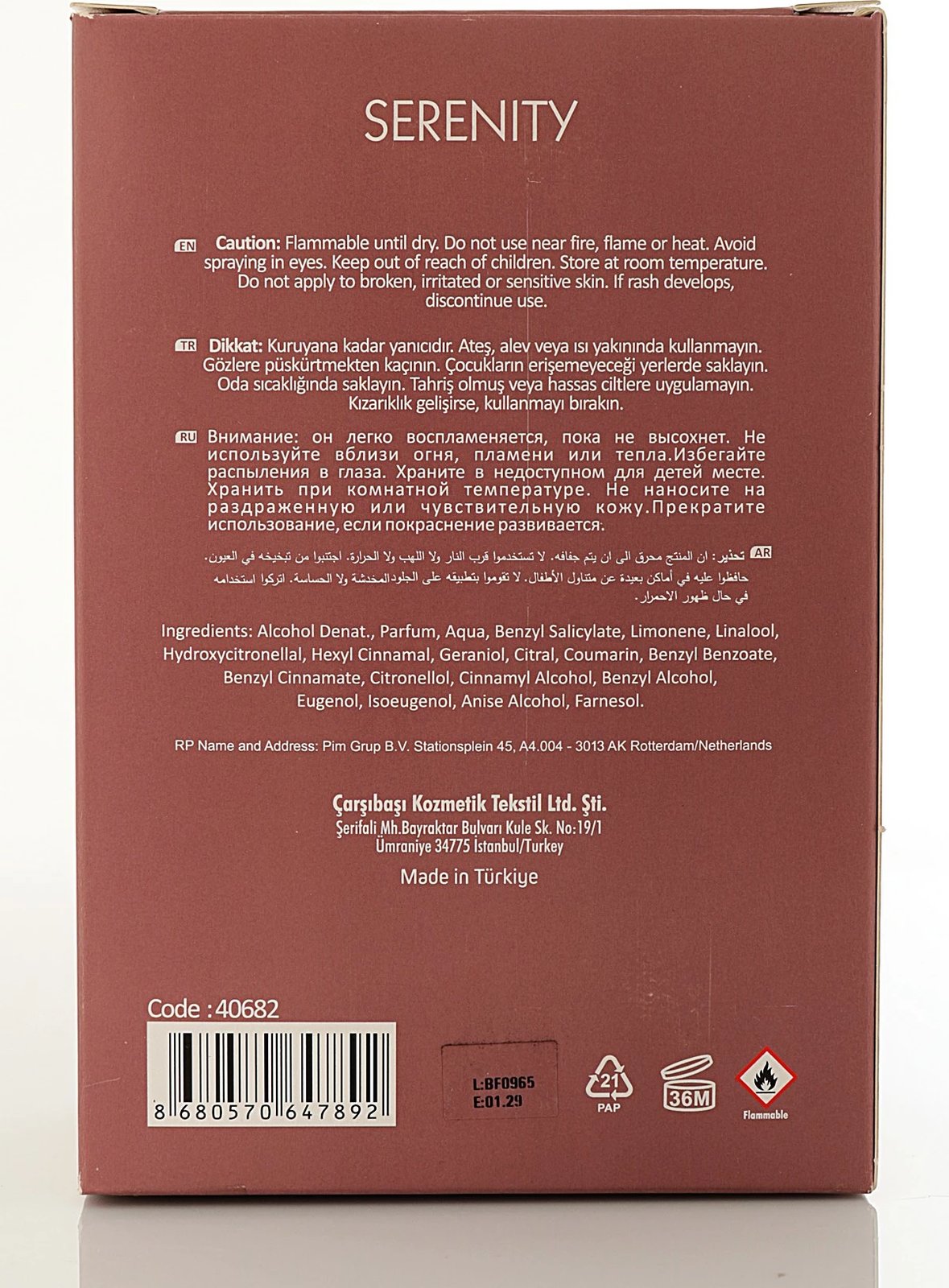 Parfum për gra Alberto Taccini, 40682, 95ml