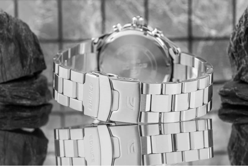 Orë dore për meshkuj Casio, argjend