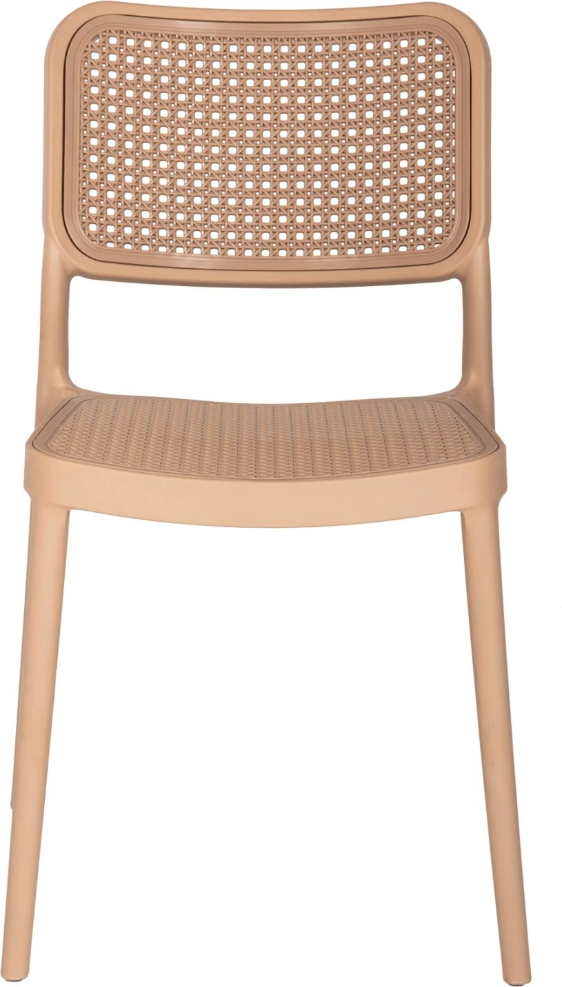 Karrige polipropileni MEKO FH5934.03, ngjyrë kapuçino, 51x52x80H cm Karrige polipropileni MEKO FH5934.03, ngjyrë kapuçino, 51x52x80H cm