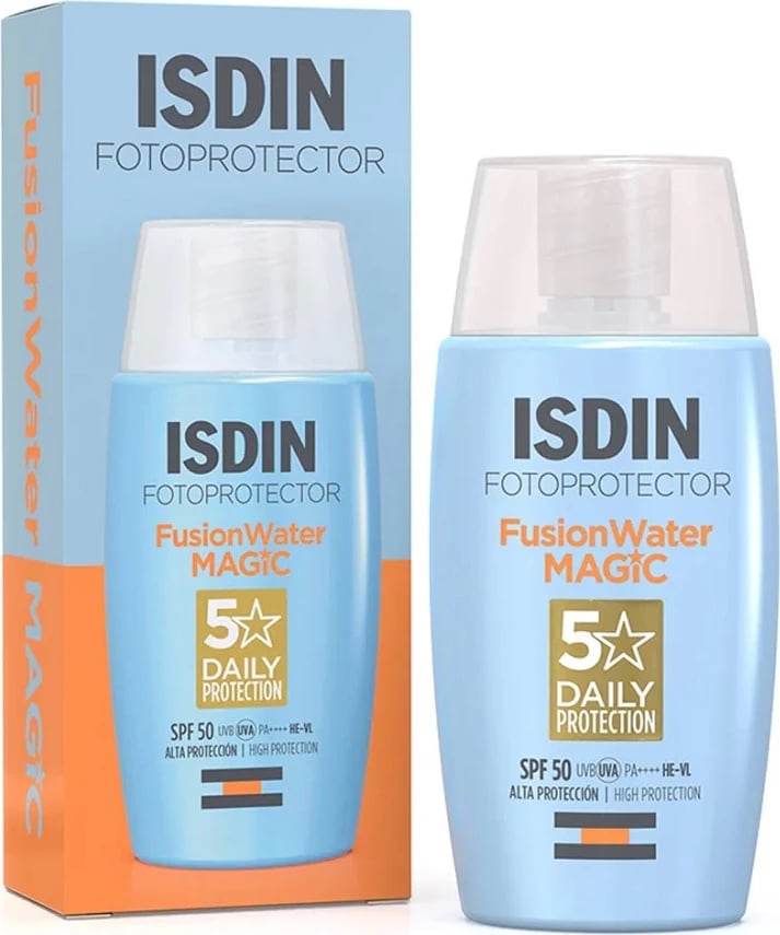 Krem për fytyrë kundër diellit Isdin Fotoprotector Fusion Water Magic SPF50, 50ml