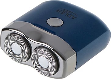 Makinë rroje udhëtimi, Adler AD 2937, dy koka, USB‑C, pa kabllo, bateri 250 mAh, deri 35 min