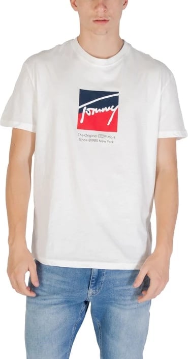 Maicë Tommy Hilfiger Jeans për meshkuj, beige