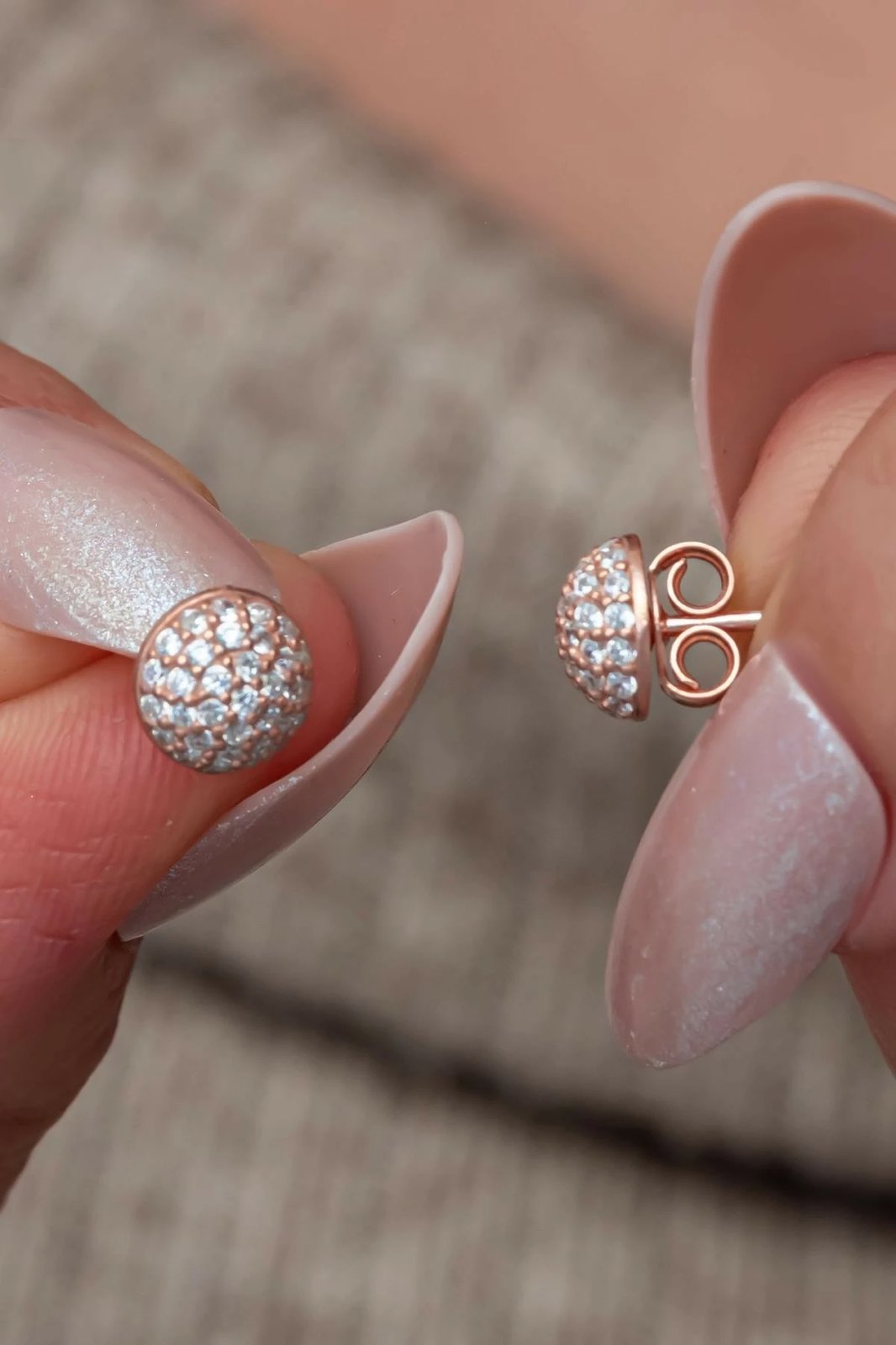 Vathë argjendi Jumeon, ngjyrë ari rozë, NRZ999390